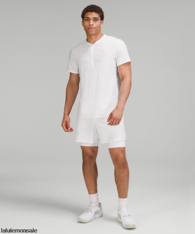 Lululemon Deutschland DELULU828 | Belüftete Tennisshorts Online Nur Weiß